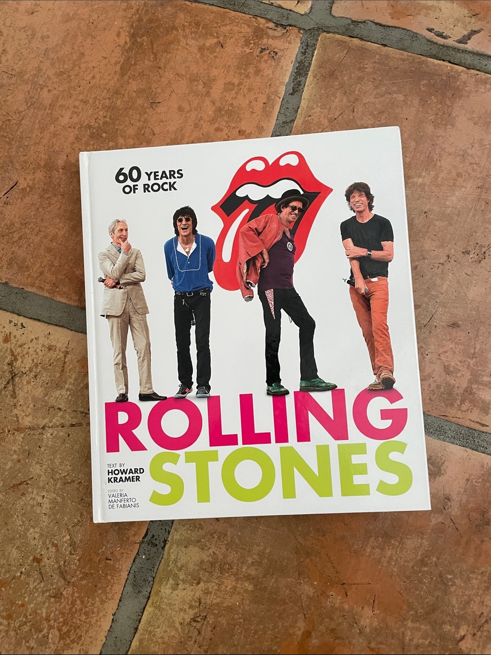 NEW The Rolling Stones 60 Years of Rock Coffee Table Book